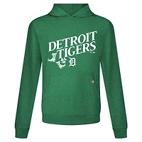 Sweat à capuche manches longues pour homme avec logo relais de la Saint-Patrick des Detroit Tigers, vert Levelwear
