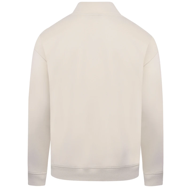 Sweat-shirt à glissière quart de tour Murray la collection Cooperstown pour homme Detroit Tigers Levelwear Kaki