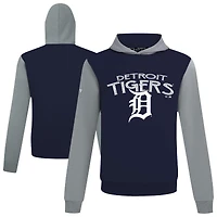 Sweat à capuche bleu marine Accolade Ultimate Mission pour homme des Detroit Tigers de Levelwear