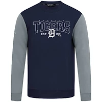 Sweat-shirt bleu marine Accolade Ultimate Textbook pour homme des Detroit Tigers de Levelwear