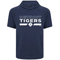 Men's Levelwear  Navy Detroit Tigers City Connect Phase No Hitter Hoodie T-Shirt