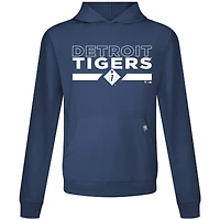 Sweat à capuche bleu marine pour homme, City Connect Relay No Hitter, Detroit Tigers