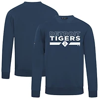 Men's Levelwear  Navy Detroit Tigers City Connect Zane No Hitter Sweatshirt
