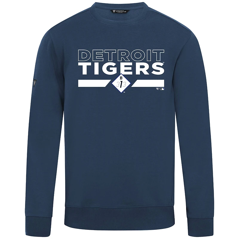 Sweat-shirt bleu marine City Connect Zane No Hitter pour homme des Detroit Tigers