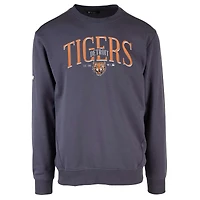 Men's Levelwear Navy Detroit Tigers Cooperstown Collection Zane Vintage Pullover Sweatshirt