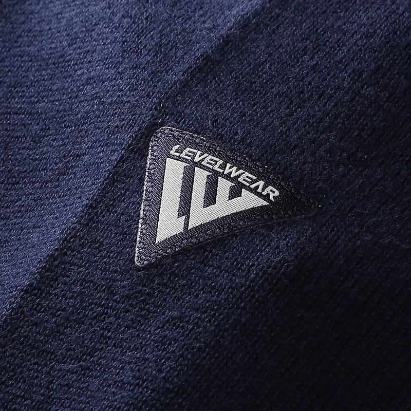 Men's Levelwear Navy Detroit Tigers Sportsman Hoodie