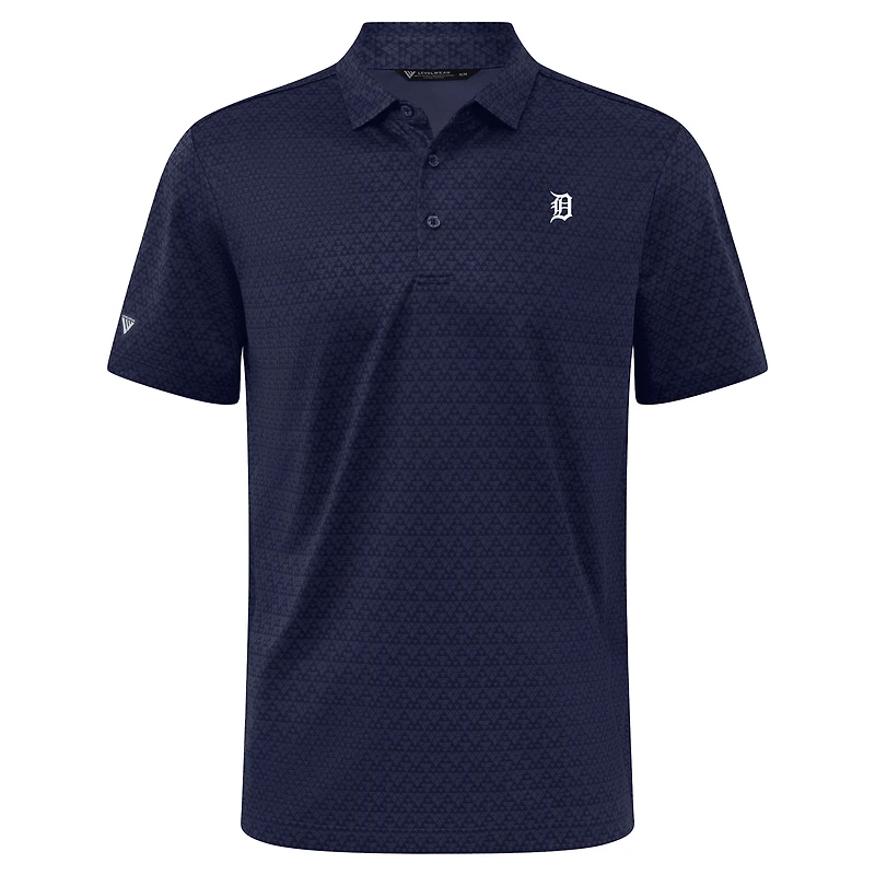 Polo bleu marine pour homme System Insignia 2.0 des Detroit Tigers