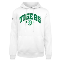 Sweat à capuche carreaux Podium de la Saint-Patrick pour homme, blanc, Detroit Tigers