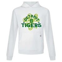 Sweat à capuche blanc pour homme Detroit Tigers St. Patrick's Day Relay Shamrock