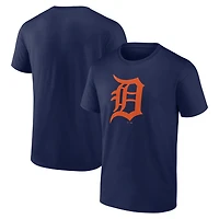T-shirt officiel Detroit Tigers orange à logo athlétique pour homme