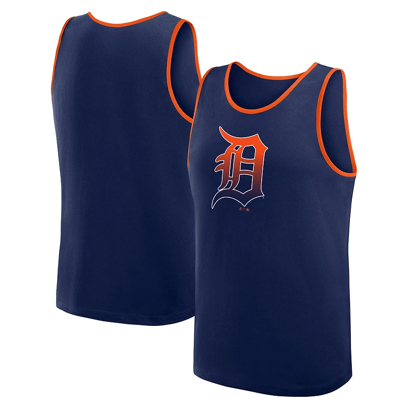 Men's Logo Athletic Navy Detroit Tigers Unmatched Success Tank Top