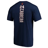 Men's Miguel Cabrera Navy Detroit Tigers Playmaker T-Shirt