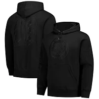 Sweat à capuche polaire Phantom noir des Detroit Tigers de Mitchell & Ness pour homme