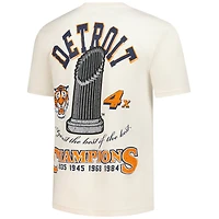 T-shirt Mitchell & Ness crème pour homme, motif Legacy Defined des Detroit Tigers