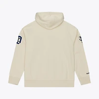 Men's Mitchell & Ness Cream Detroit Tigers Yacht Rock Fleece Hoodie