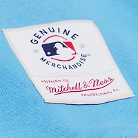 Sweat-shirt polaire Mitchell & Ness bleu clair pour homme