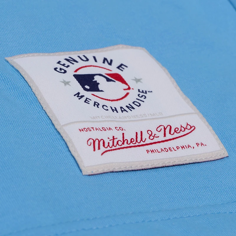 Men's Mitchell & Ness Light Blue Detroit Tigers Insignia Premium T-Shirt