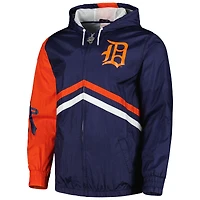 Coupe-vent à capuche entièrement zippé Mitchell & Ness Detroit Tigers Undeniable pour homme