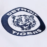 Men's Mitchell & Ness  White Detroit Tigers Arctic Fleece Sweatshirt