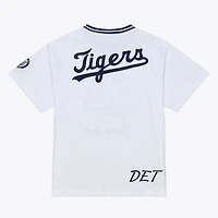 Men's Mitchell & Ness  White Detroit Tigers Cooperstown Collection Arctic T-Shirt