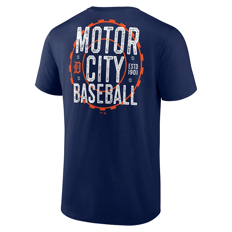 T-shirt bleu marine pour homme « Bring It » des Detroit Tigers