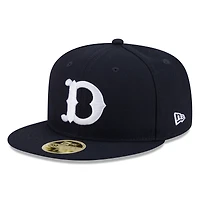 Casquette ajustée New Era 59FIFTY noire pour homme, Detroit Tigers, édition spéciale 2026, Temple de la renommée du baseball