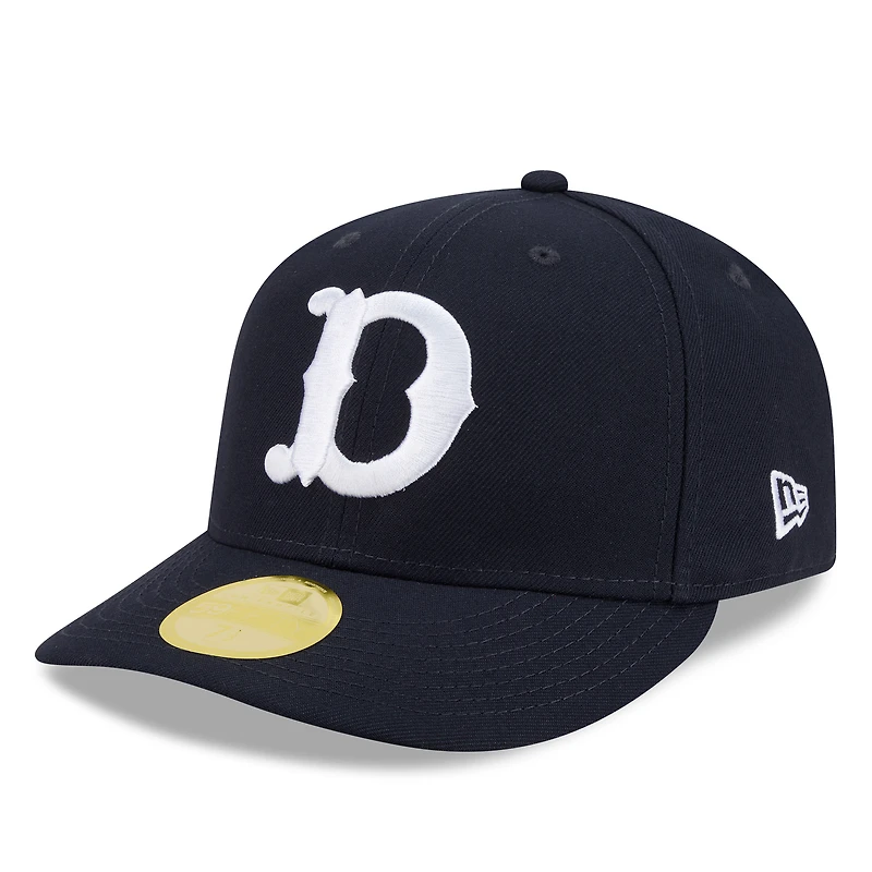 Men's New Era Black Detroit Tigers 2026 Baseball Hall of Fame 59FIFTY Low Profile Fitted Hat