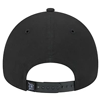 Casquette ajustable New Era 9FORTY A-Frame noire Detroit Tigers pour homme
