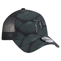 Casquette ajustable 9FORTY A-Frame Trucker noire Detroit Tigers de New Era pour homme