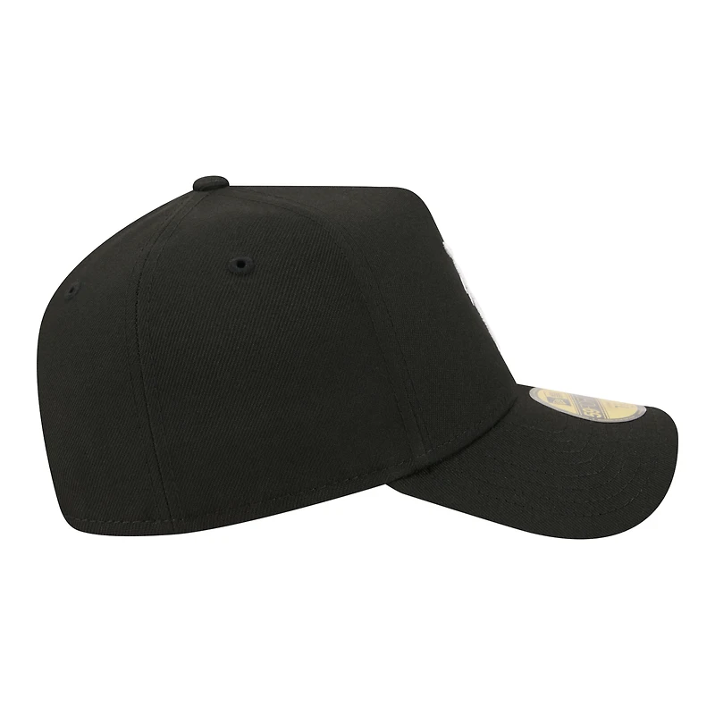 Men's New Era  Black Detroit Tigers A-Frame 59FORTY Fitted Hat