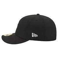Casquette ajustée New Era 59FIFTY noire pour homme, modèle Detroit Tigers Americana avec aigle à tête blanche.