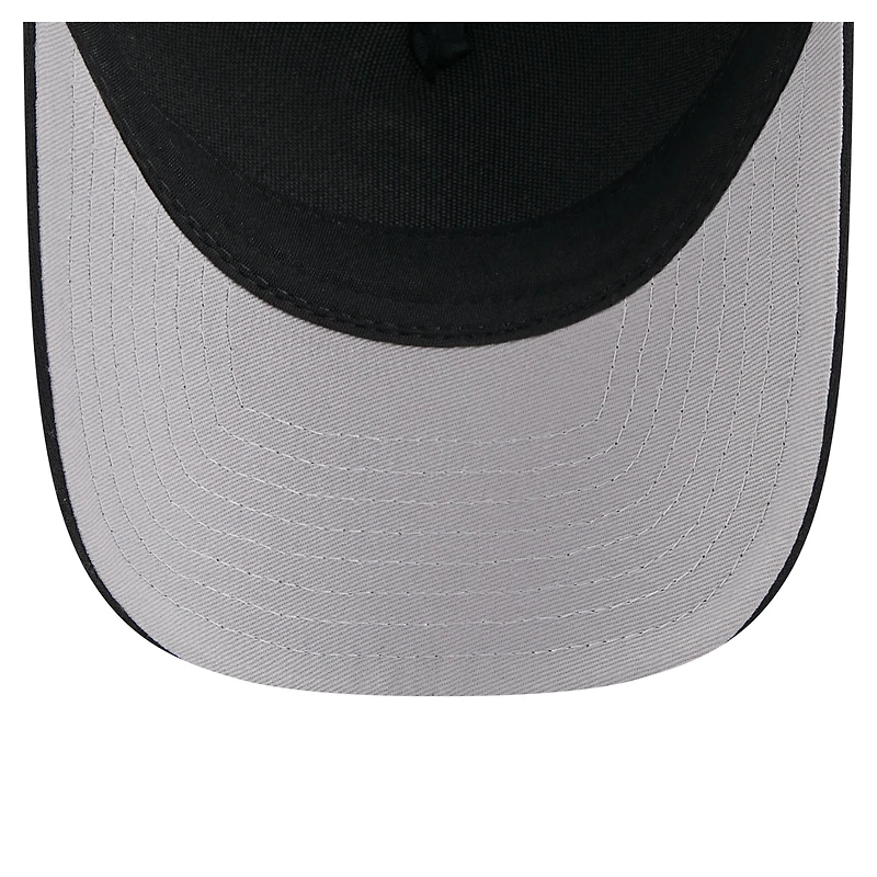Casquette camionneur ajustable 9FORTY A-Frame M-Crown noire des Detroit Tigers pour homme de New Era