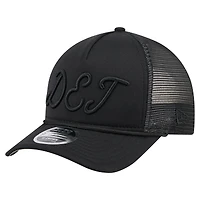 Casquette camionneur ajustable 9FORTY A-Frame M-Crown noire des Detroit Tigers pour homme de New Era