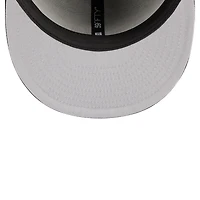 Casquette ajustée 59FIFTY noire avec logo des Detroit Tigers New Era pour hommes