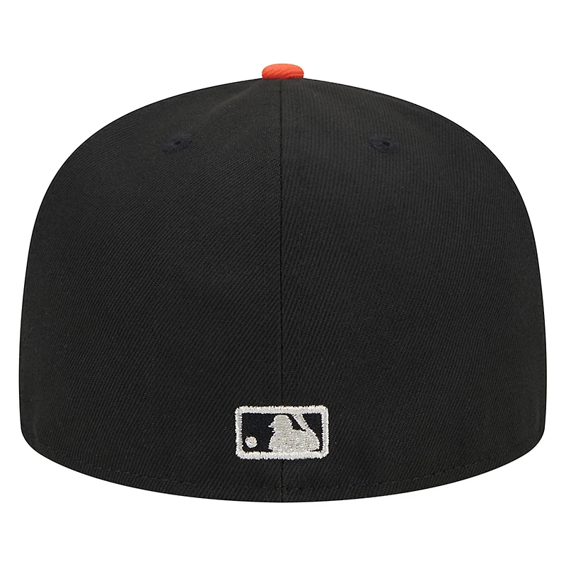 Men's New Era Black Detroit Tigers Metallic Camo 59FIFTY Fitted Hat