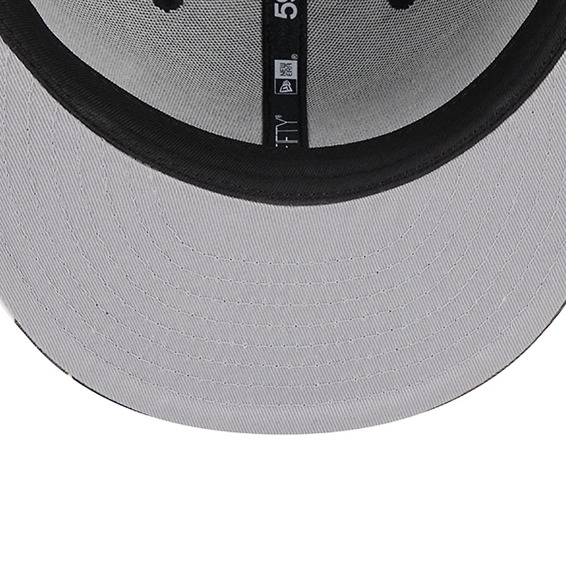 Men's New Era Black Detroit Tigers Metallic Camo 59FIFTY Fitted Hat