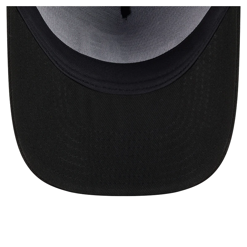 Men's New Era Black Detroit Tigers Motion A-Frame 9FIFTY Snapback Hat