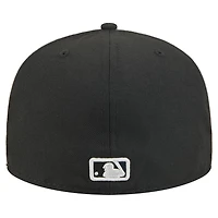 Casquette ajustée Soutache 59FIFTY noire des Detroit Tigers de New Era pour homme