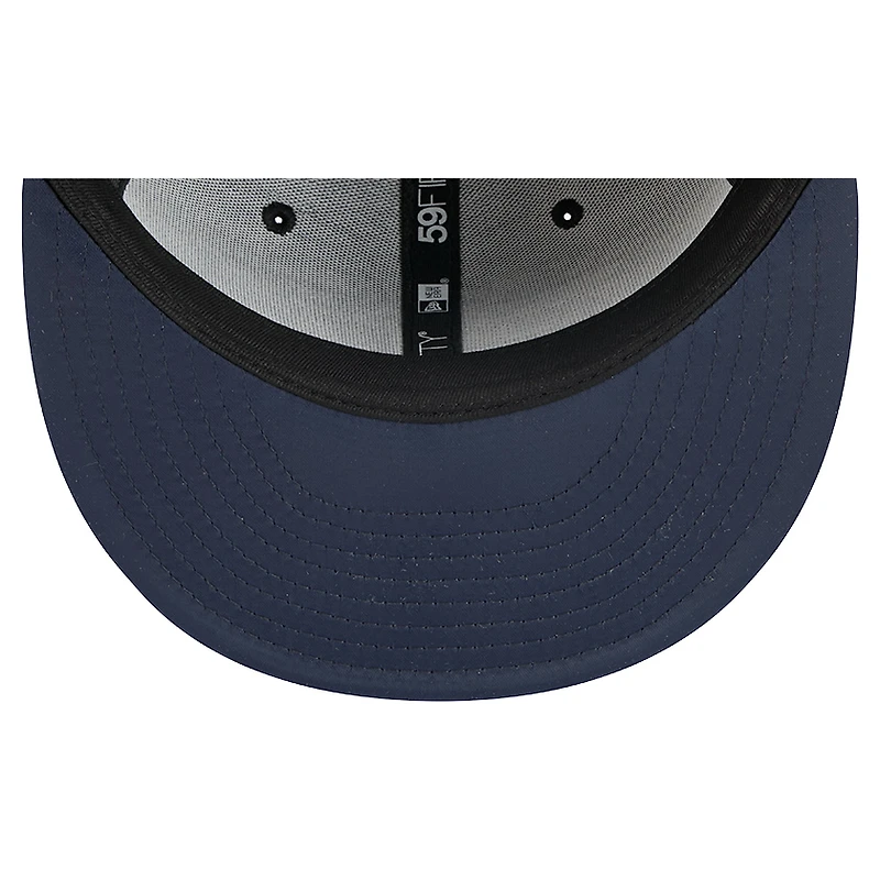 Casquette ajustée Soutache 59FIFTY noire des Detroit Tigers de New Era pour homme