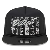 Casquette Snapback 9FIFTY Trucker A-Frame Street Team des Detroit Tigers New Era noire pour hommes