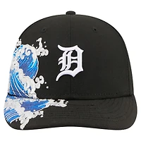 Men's New Era  Black Detroit Tigers Surf 59FIFTY Fitted Hat