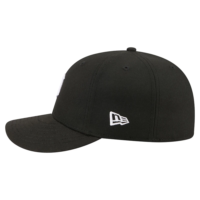 Men's New Era  Black Detroit Tigers Surf 59FIFTY Fitted Hat