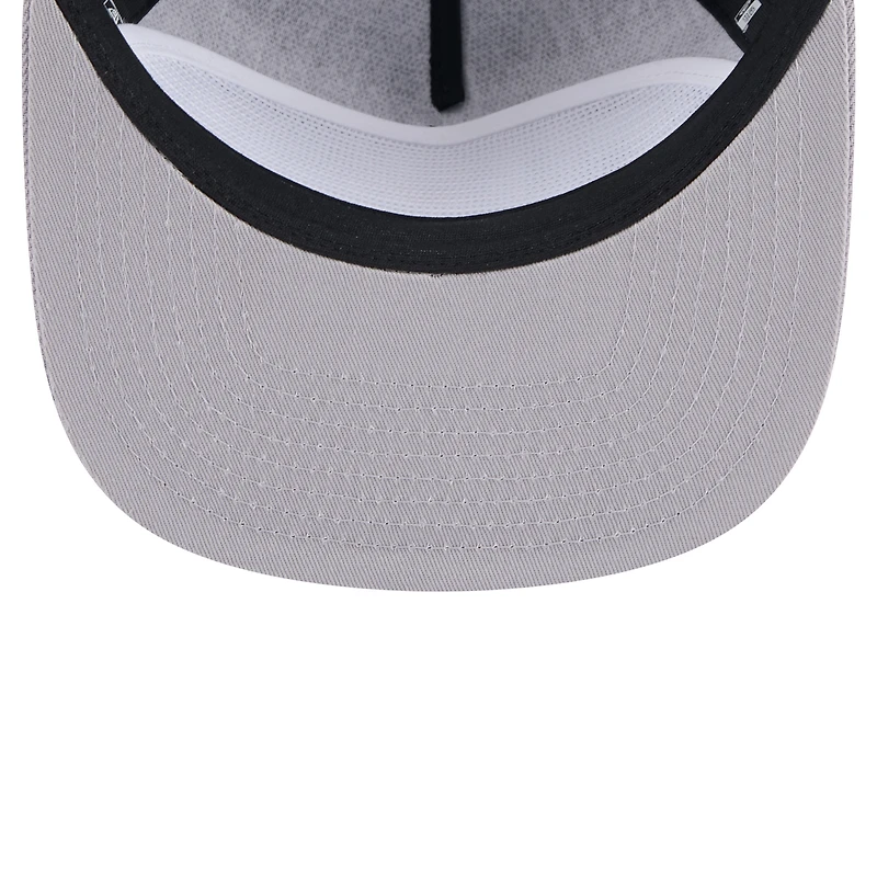 Casquette de golfeur Throwback Meshback des Detroit Tigers New Era noir/orange pour hommes