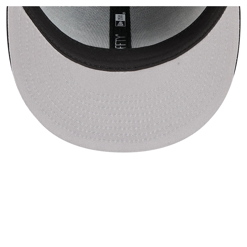 Casquette ajustée New Era noire Detroit Tigers Tri-Hit 59FIFTY pour homme