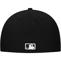 Men's New Era Black Detroit Tigers Troop Chant Camo Undervisor 59FIFTY Fitted Hat