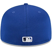 Casquette d'entraînement au bâton 59FIFTY City Connect bleue New Era pour homme des Detroit Tigers