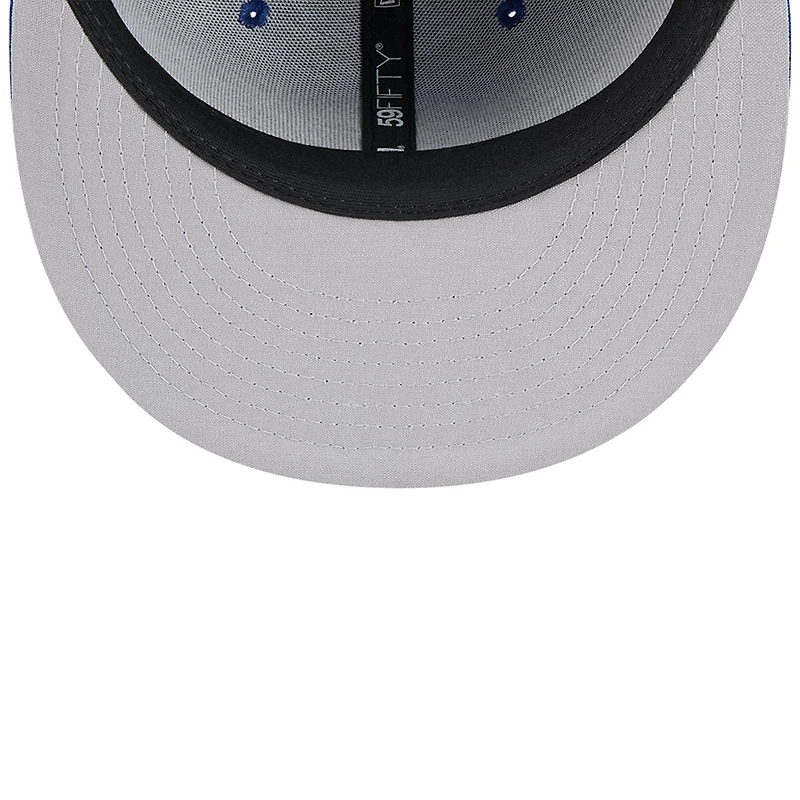 Casquette d'entraînement au bâton 59FIFTY City Connect bleue New Era pour homme des Detroit Tigers