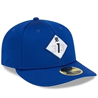 Casquette d'entraînement au bâton City Connect 59FIFTY bleue New Era pour homme des Detroit Tigers