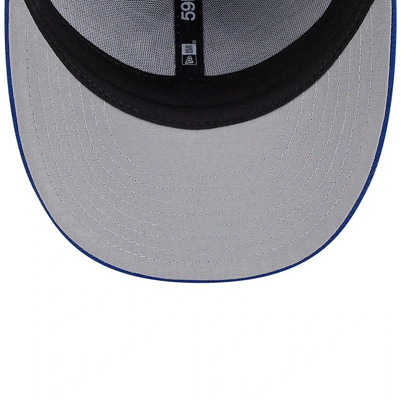 Men's New Era Blue Detroit Tigers City Connect Batting Practice Low Profile 59FIFTY Fitted Hat