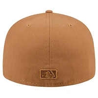 Casquette ajustée 59FIFTY marron des Detroit Tigers New Era pour hommes